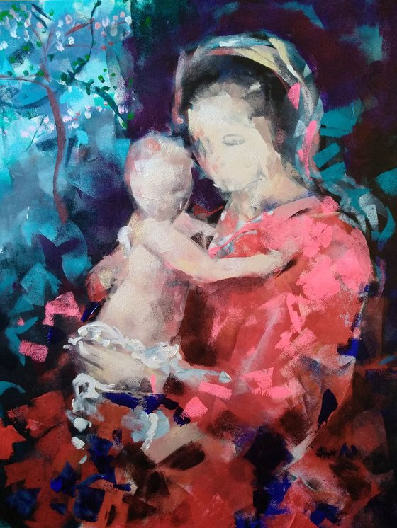 Madonna and child 6