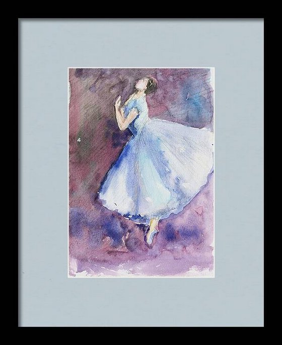 Set of Ballerina dancing