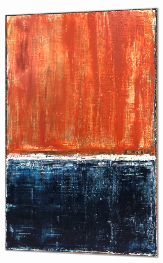 Terra Cotta Blues (48x30in)