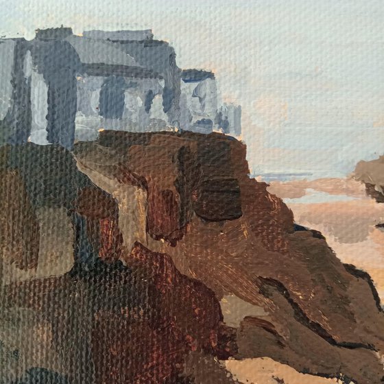 Postcard of Catherine's Island Castle beach