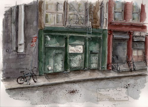 Walker Street in TriBeCa, NYC by Peter Koval