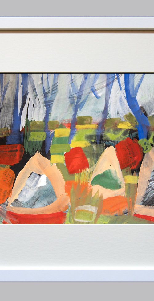 Camping in the Woods by Elizabeth Anne Fox