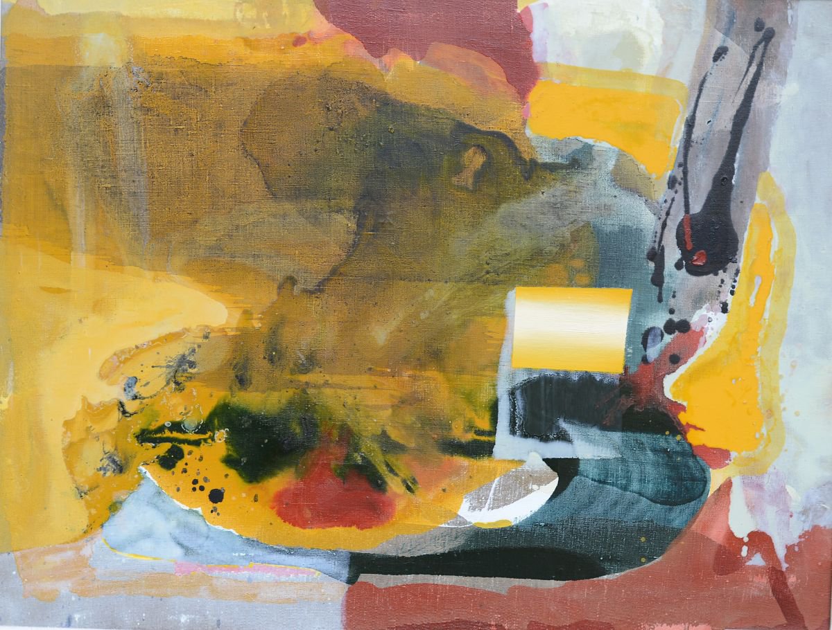 Expressive Oil Painting , New Beginnings I By Florina Breazu, 38 X 29, Artwork For Sale On Artfinder
