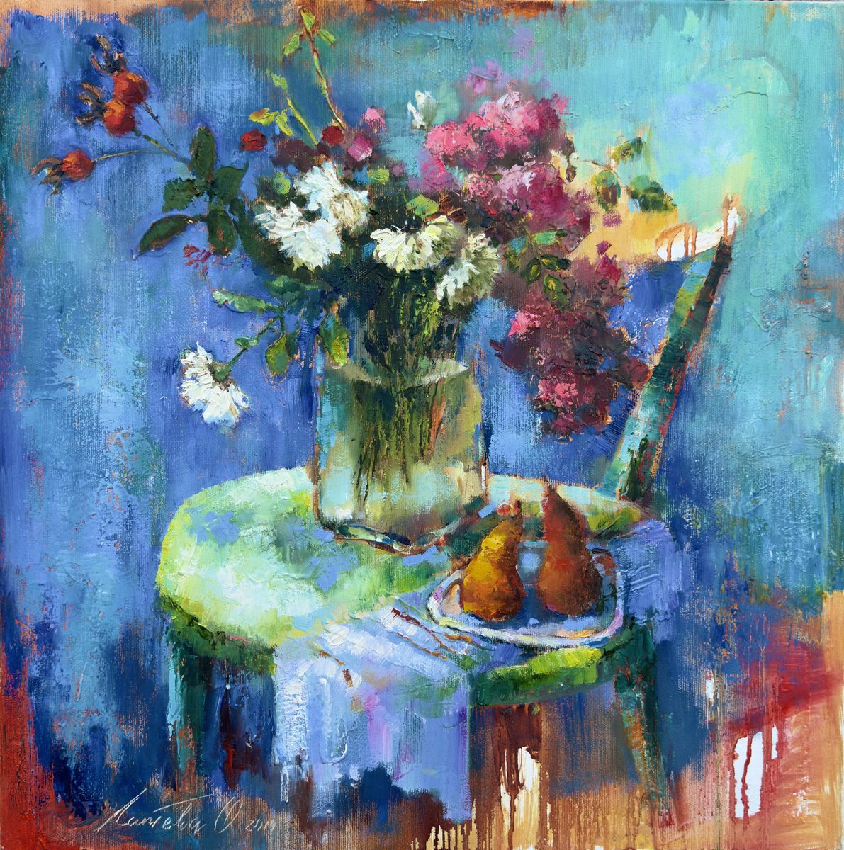 Romantic Still Life by Olha Laptieva