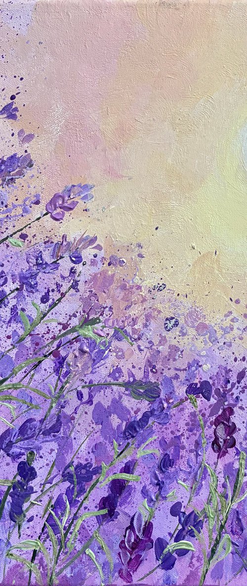 Lavender morning by Colette Baumback