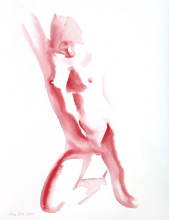 Red nude II