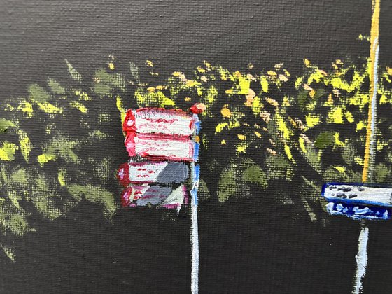 Street Signs in the Dark