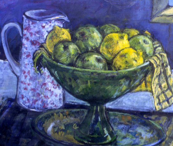 Apples and Lemons still life