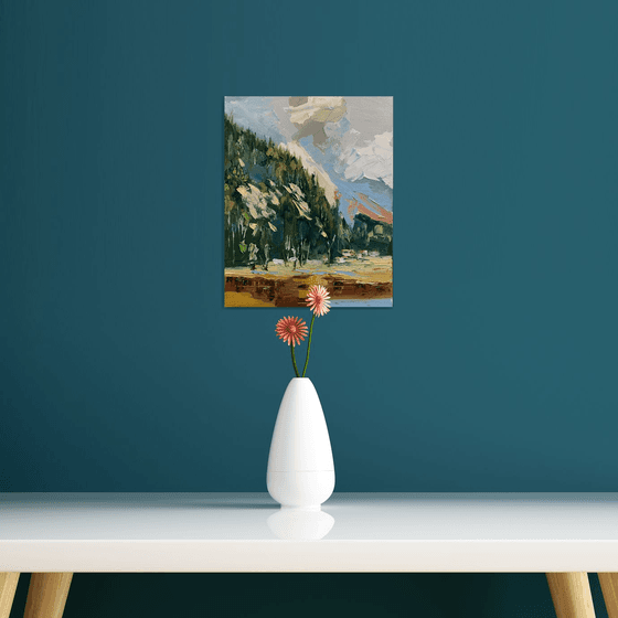 Forest. Mountain