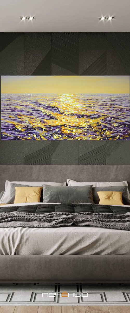 Warm ocean light. by Iryna Kastsova