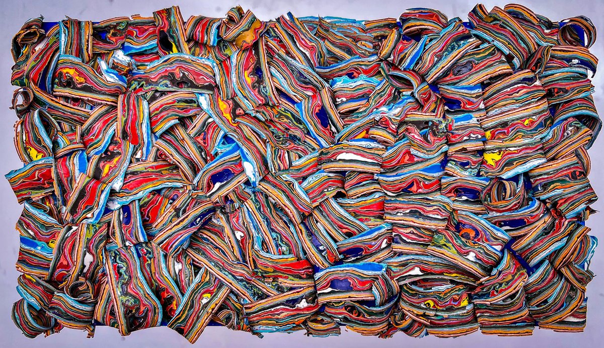 Organic Landscape Oil Painting By Dan Mckay, 20 X 16, Grassland, Original Artwork