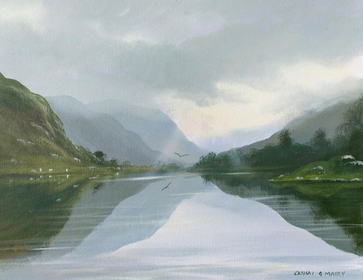 glendalough reflections by cathal o malley
