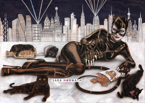 Catswoman by Sara Horwath