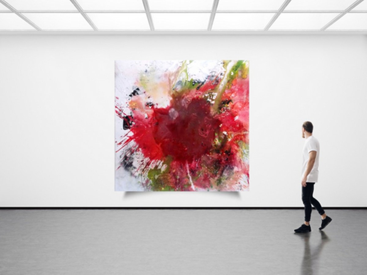  Spring Flowers By Christa Haack, 31 X 31, Artwork For Sale On Artfinder