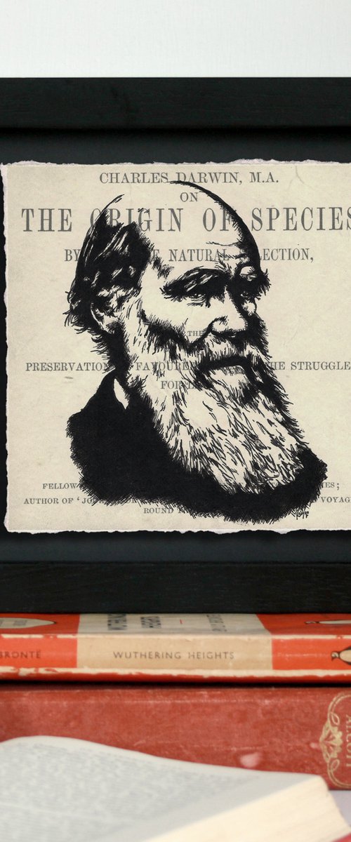 Charles Darwin, On The Origin of Species by Peter Walters