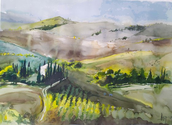 Tuscan landscape