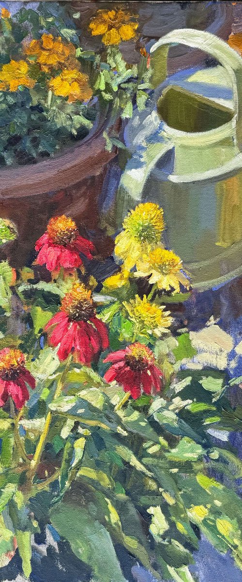 Summer in the Garden by Nataliia Nosyk