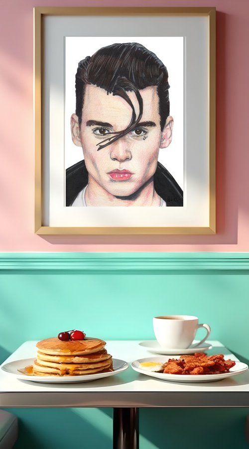 Cry Baby Johnny Depp by Paul Nelson-Esch