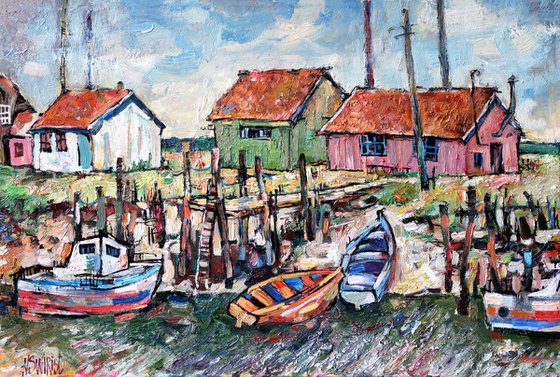 Oyster Houses of La Tremblade