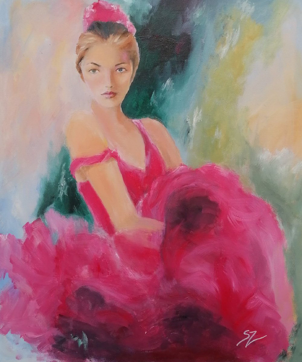 The Pink dress by Susana Zarate