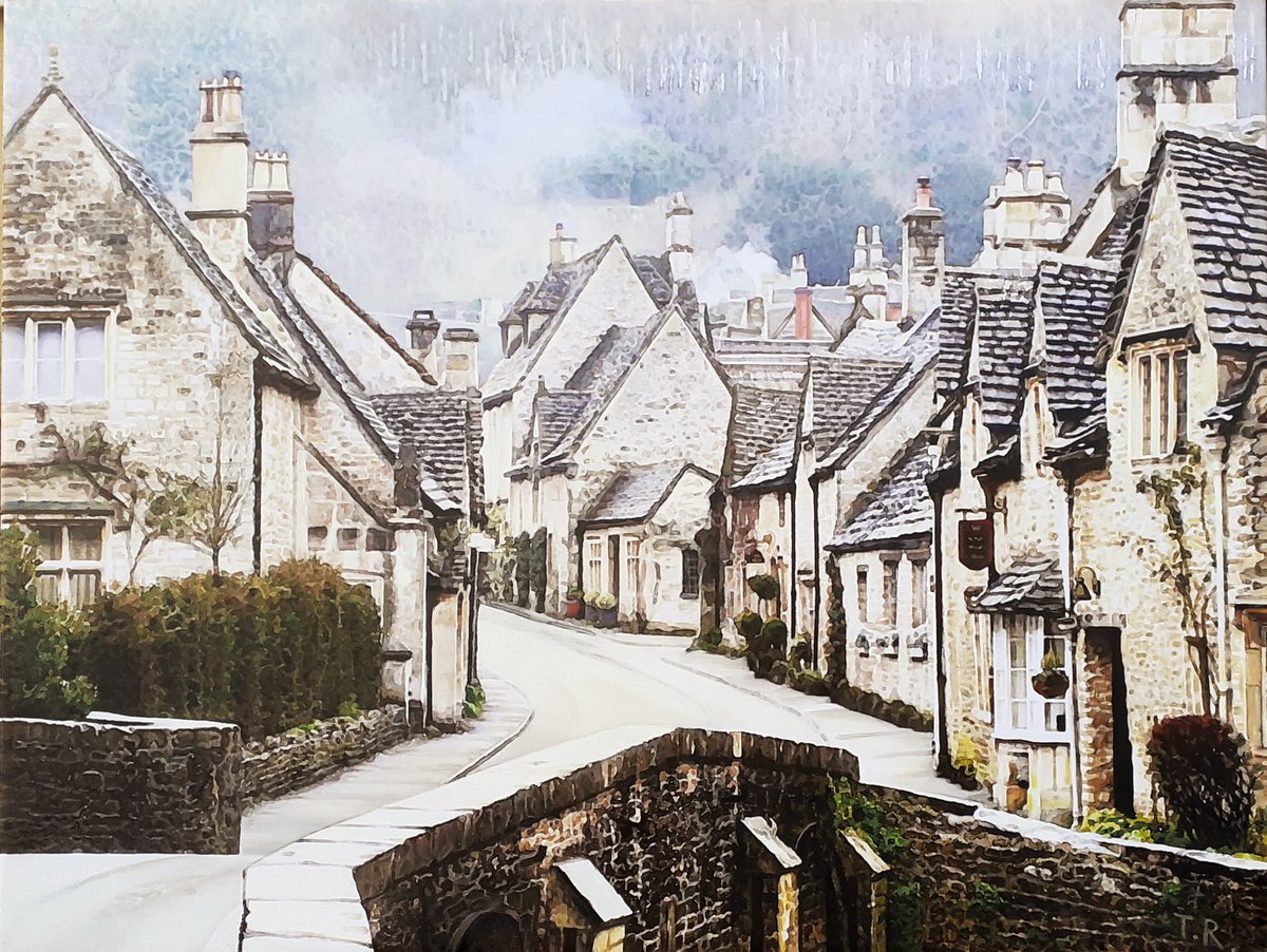Tales Of Old Walls By Tatiana Rezvaya, 42 X 32, Artwork For Sale On Artfinder