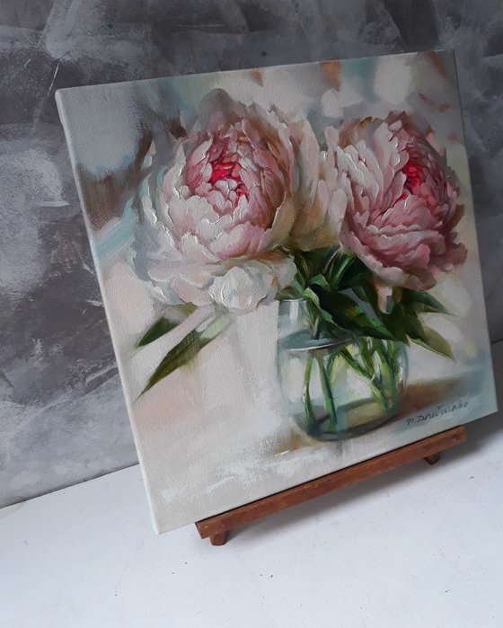 Two peonies