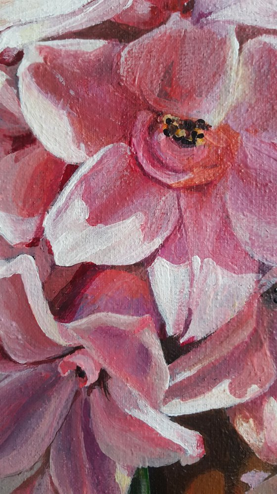 Hyacinth spring art