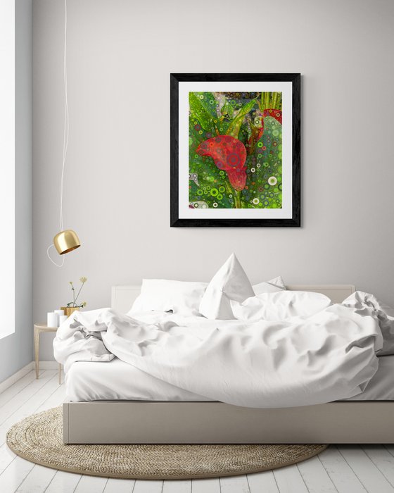 Red Calla Lily