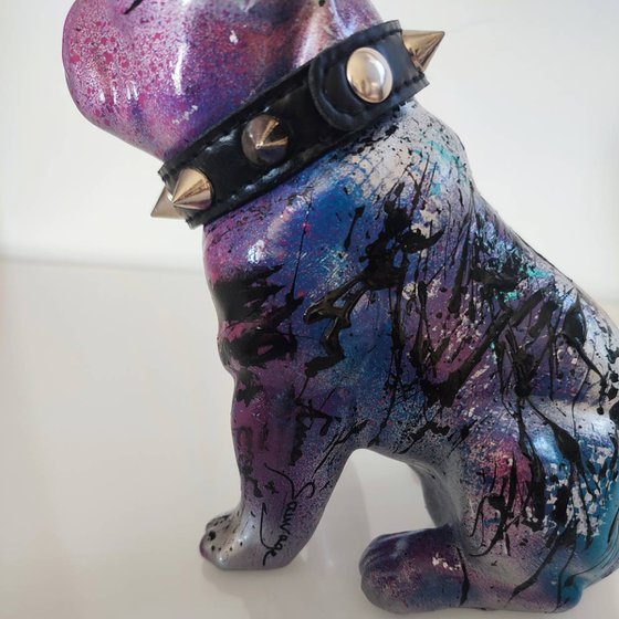 Purple bulldog