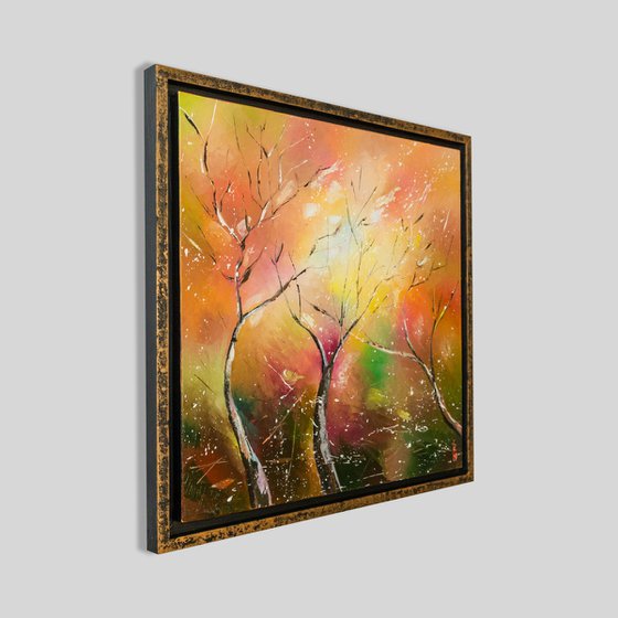 WINDY DAY (FRAMED 22''X22'')