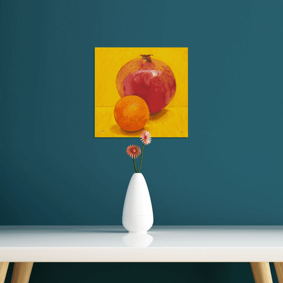 Pomegranate and Orange