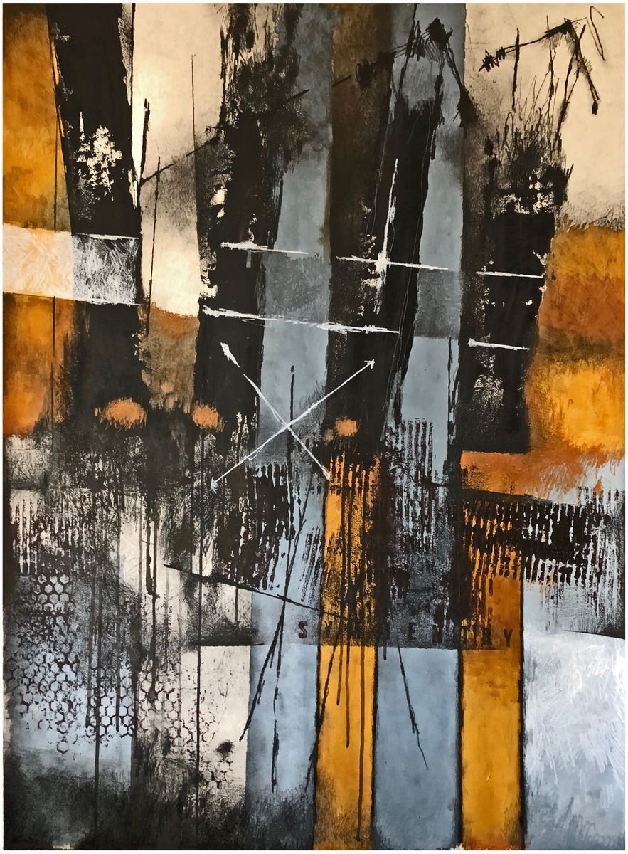 G Kustom Kuhl | Original  Painting | Symmetry | 78 X 106Cm | Artwork For Sale On Artfinder