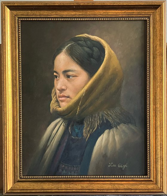 The Yellow Headscarf