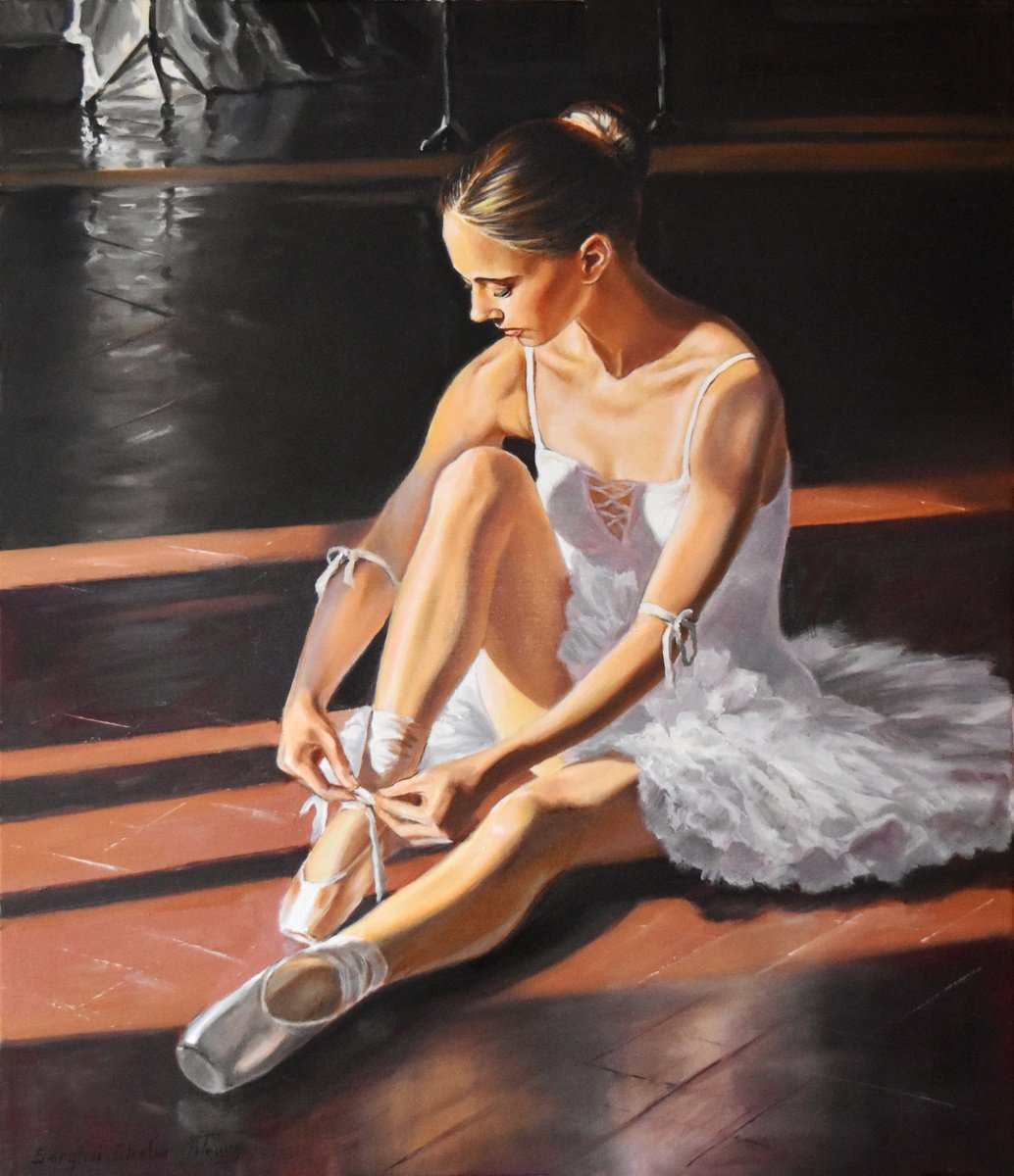 The Ballet Lover Ii By Serghei Ghetiu, 24 X 28, Artwork For Sale On Artfinder