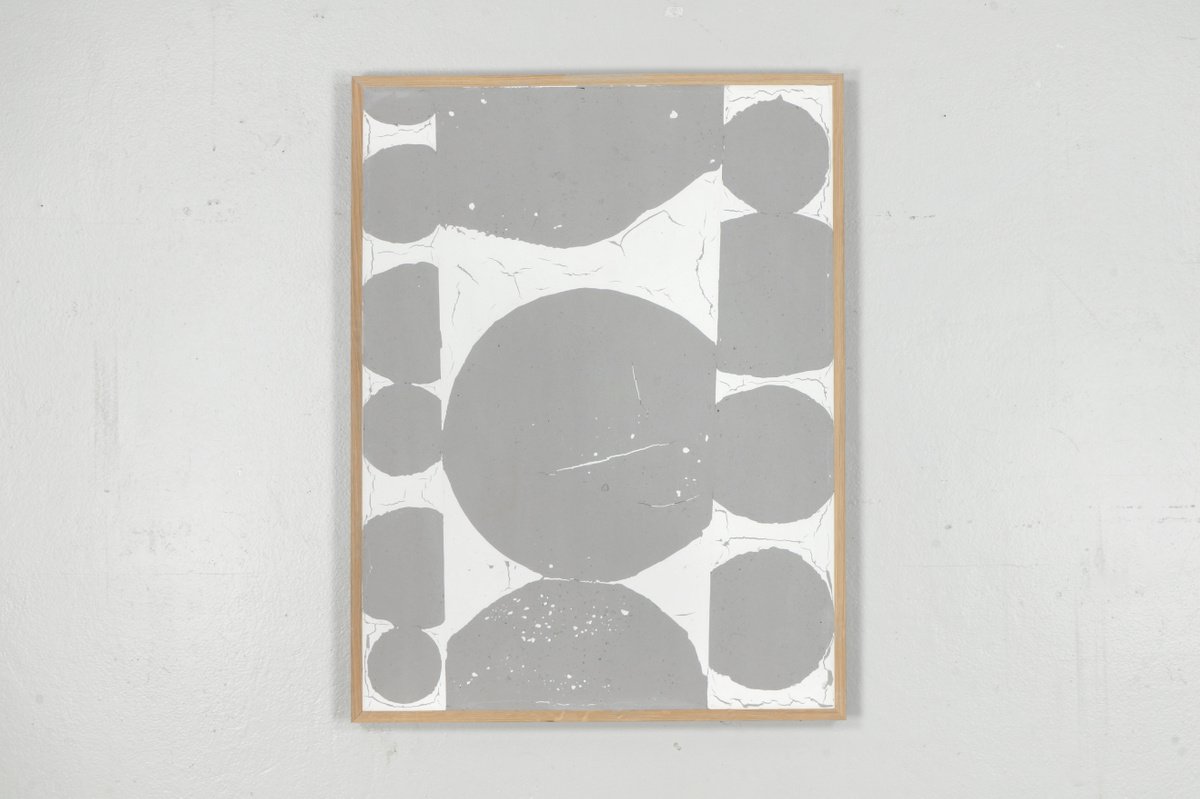 Organic Abstract Painting By Johan Soderstrom, 25 X 33, #286 Membrane, Original Artwork