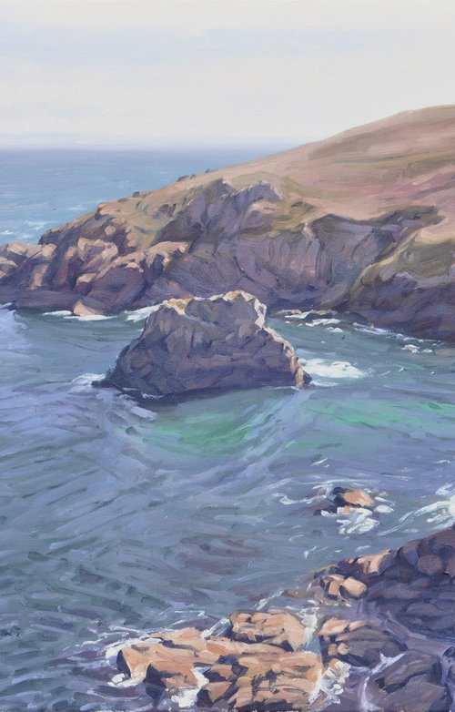 Cap Sizun, Cove, Morning Light by ANNE BAUDEQUIN