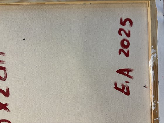 Hand-painted Red Gold