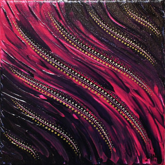 Pink fluid