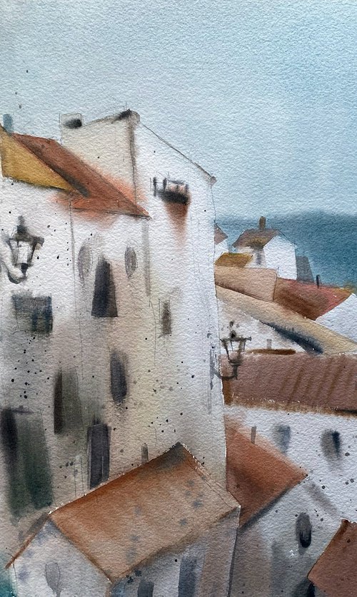 The Sea Beyond the Houses by Galina Poloz