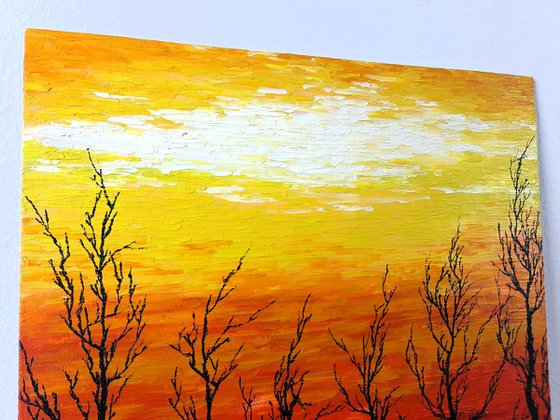Sunny trees