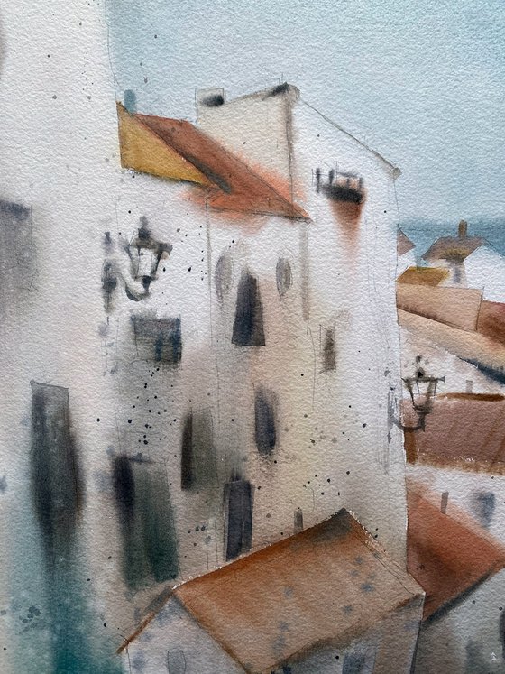 The Sea Beyond the Houses