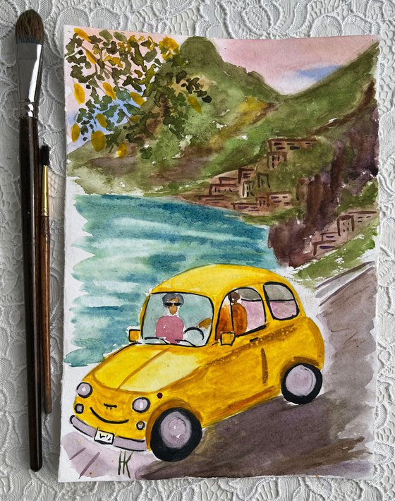 Car Amalfi coast