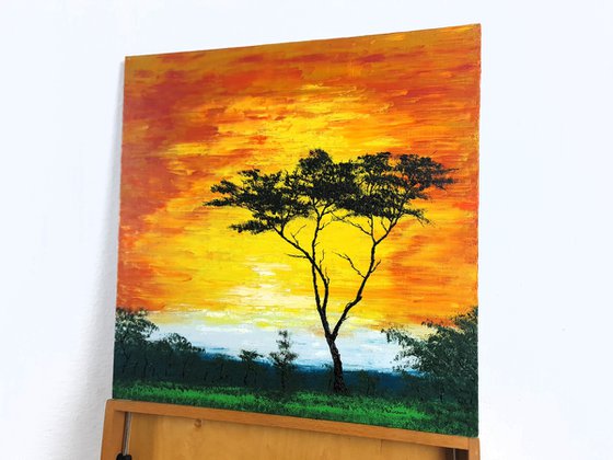 Sunny tree
