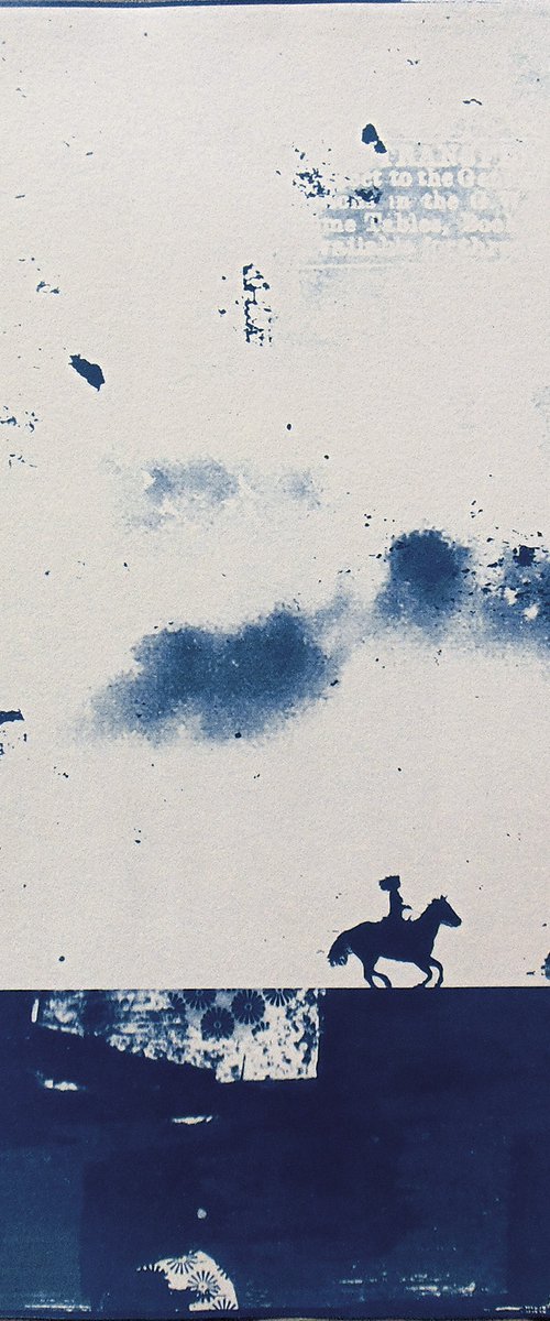 Cyanotype 10 Landscape by Manel Villalonga