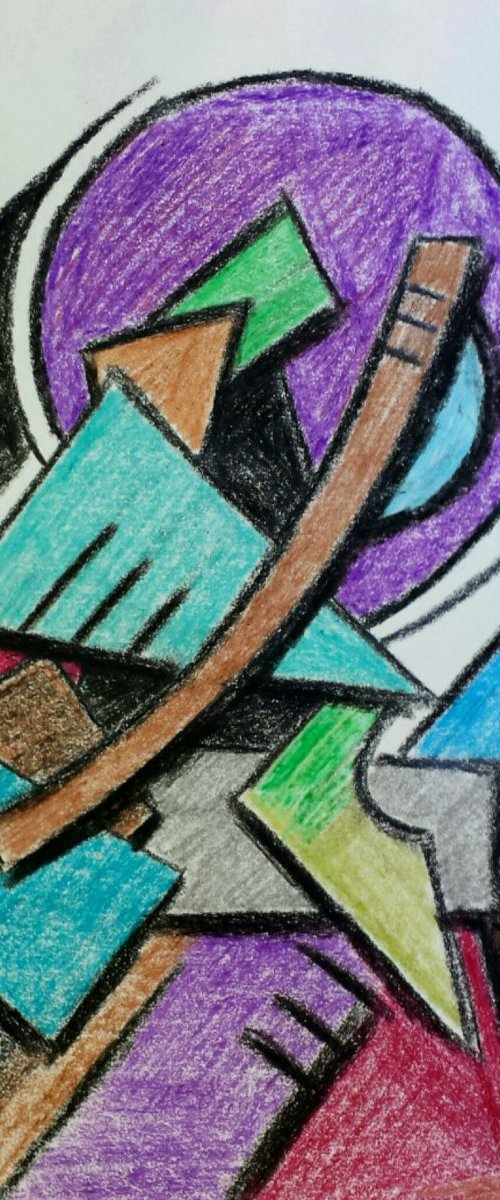 Abstract Man by Jake Nordstrum