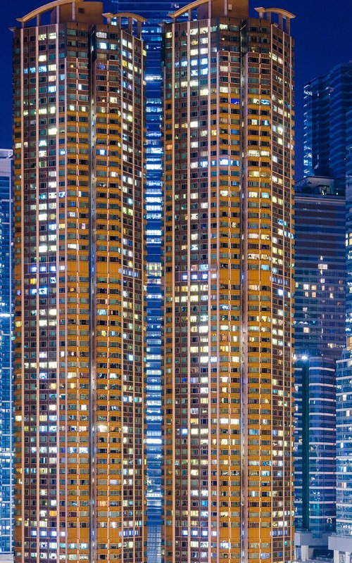 Night Visions (Metal Print) by Serge Horta