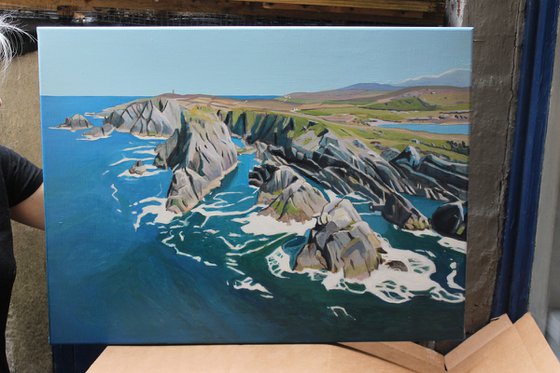 Crashing Waves at Malin Head
