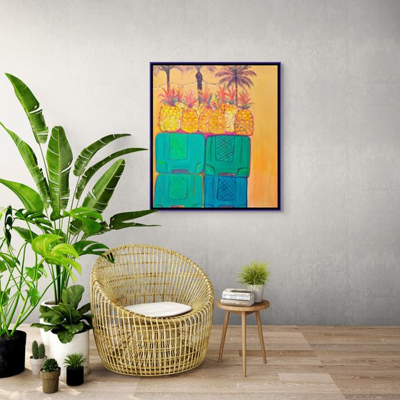 ‘Ananas at Marsallok Market’