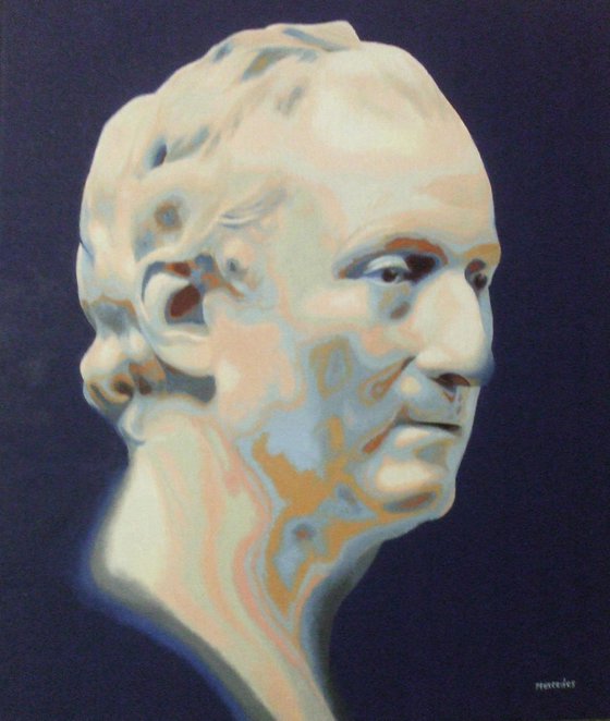 Inspiré du buste de Diderot de Houdon
