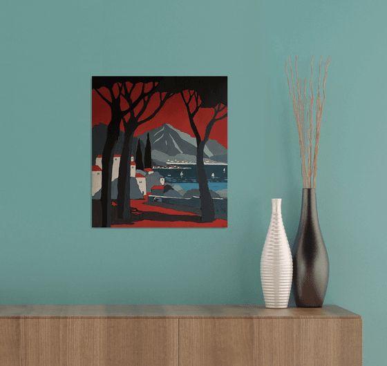 Contrasting Landscape